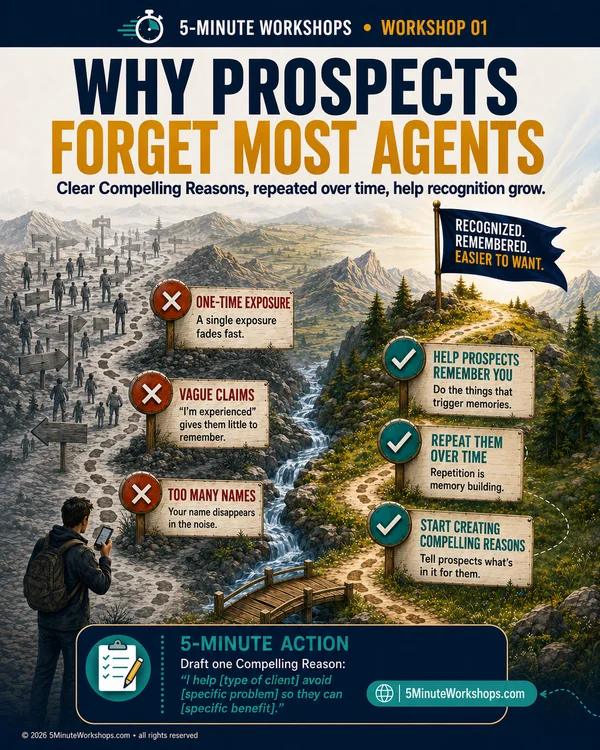 WS01 — Why Prospects Forget Most Agents